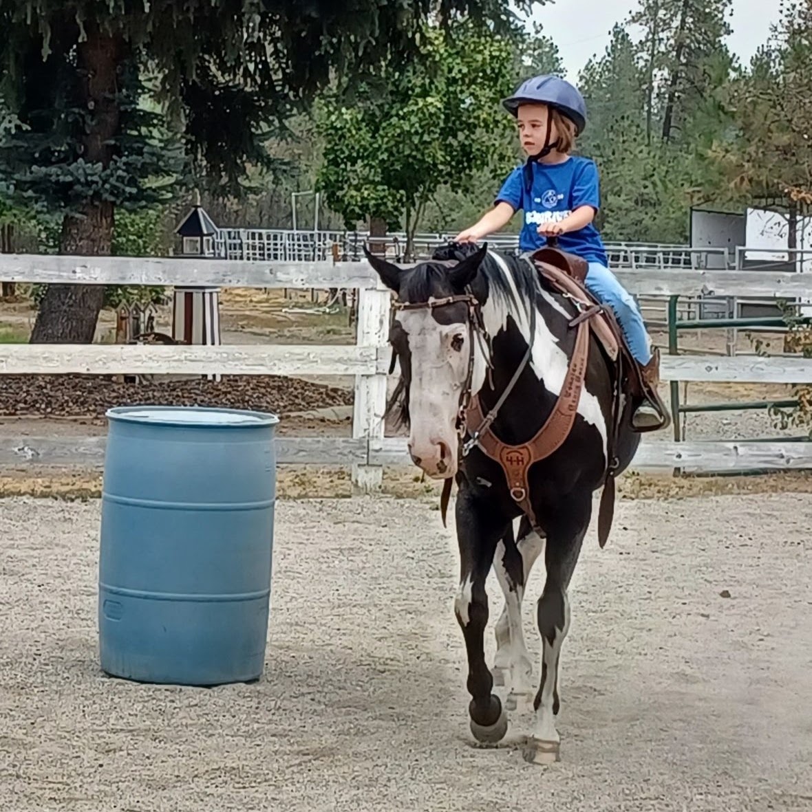 Riding practice
